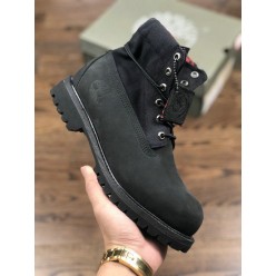 TIMBERLAND SINGLE ROLL-TOP BOOTS BLACK T44516
