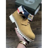 TIMBERLAND SINGLE ROLL-TOP BOOTS YELLOW T6562R