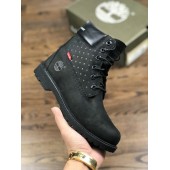 TIMBERLAND x CDG x SUPREME 6 INCH OXFORD BOOTS BLACK TB0A15MC