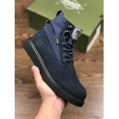TIMBERLAND x MADNESS 6-INC GORE-TEX FABRIC LEATHER BOOT NAVY BLUE