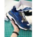 BALENCIAGA TRIPLE-S SNEAKER DRAK BLUE GREY WHITE 533878 W09O8 4171