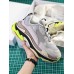 BALENCIAGA TRIPLE-S SNEAKER LIGHT GREY BLACK GREEN 490672 W09O5 1039