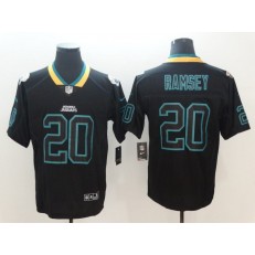 Jacksonville Jaguars #20 Jalen Ramsey Black Shadow Legend Limited Nike NFL Men Jersey
