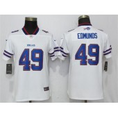 Women Nike Buffalo Bills #49 Tremaine Edmunds White Vapor Untouchable Limited NFL Jersey
