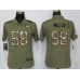 Women Nike Denver Broncos #58 Von Miller Olive Camo Salute To Service Limited NFL Jersey