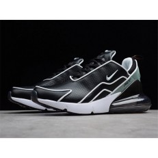 NIKE AIR MAX 270 FLYKNIT BLACK WHITE LIGHT GREEN AH8060-001