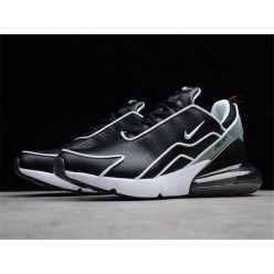 NIKE AIR MAX 270 FLYKNIT BLACK WHITE LIGHT GREEN AH8060-001