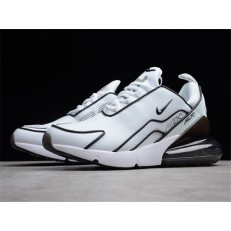 NIKE AIR MAX 270 FLYKNIT WHITE BLACK AH8060-100