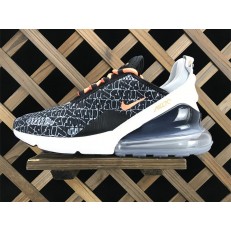 NIKEID WMNS AIR MAX 270 MOVES YOU BLACK ORANGE AH8050-998