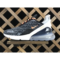 NIKEID WMNS AIR MAX 270 MOVES YOU BLACK ORANGE AH8050-998