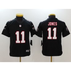 Youth Nike Atlanta Falcons #11 Julio Jones Black Vapor Untouchable Limited NFL Jersey