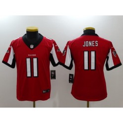 Youth Nike Atlanta Falcons #11 Julio Jones Red Vapor Untouchable Limited NFL Jersey