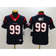 Youth Nike Houston Texans #99 J.J. Watt Navy Vapor Untouchable Limited NFL Jersey