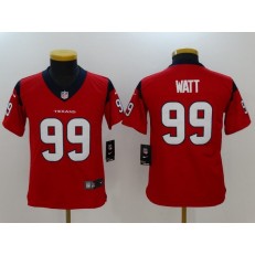 Youth Nike Houston Texans #99 J.J. Watt Red Vapor Untouchable Limited NFL Jersey
