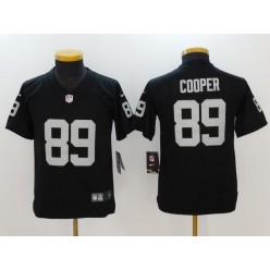 Youth Nike Oakland Raiders #89 Amari Cooper Black Limited NFL Jersey