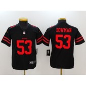 Youth Nike San Francisco 49ers #53 NaVorro Bowman Black Vapor Untouchable Limited NFL Jersey