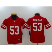 Youth Nike San Francisco 49ers #53 NaVorro Bowman Red Vapor Untouchable Limited NFL Jersey