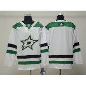 Dallas Stars Blank White Adidas NHL Men Jersey