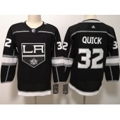 Los Angeles Kings #32 Jonathan Quick Black Youth Adidas Jersey
