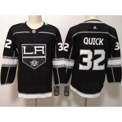 Los Angeles Kings #32 Jonathan Quick Black Youth Adidas Jersey