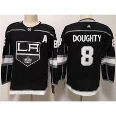 Los Angeles Kings #8 Drew Doughty Black Women Adidas Jersey