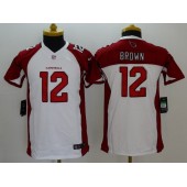  Youth Nike Arizona Cardinals #12 John Brown White Limited Jersey