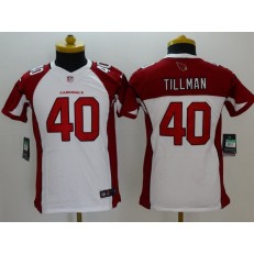 Youth Nike Arizona Cardinals #40 Pat Tillman White Limited Jersey