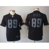  Youth Nike Chicago Bears #89 Mike Ditka Black Impact Limited Jersey