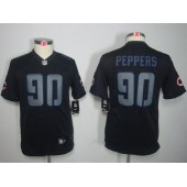  Youth Nike Chicago Bears #90 Julius Peppers Black Impact Limited Jersey