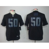  Youth Nike Dallas Cowboys #50 Sean Lee Black Impact Limited Jersey