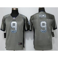 Youth Nike Dallas Cowboys #9 Tony Romo Grey Drift Fashion Jersey