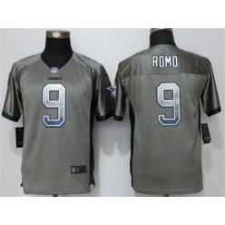 Youth Nike Dallas Cowboys #9 Tony Romo Grey Drift Fashion Jersey