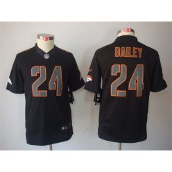 Youth Nike Denver Broncos #24 Champ Bailey Black Impact Limited Jersey