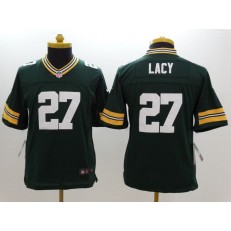 Youth Nike Green Bay Packers #27 Lacy Green Limited Jersey