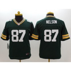 Youth Nike Green Bay Packers #87 Nelson Green Limited Jersey