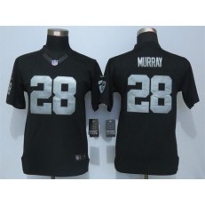 Youth Nike Oakland Raiders #28 Latavius Murray Black Limited Jersey