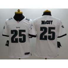 Youth Nike Philadelphia Eagles #25 McCoy White Limited Jersey