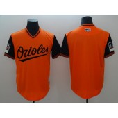 Baltimore Orioles Orange 2018 Players' Weekend Authentic Team Jersey