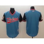 Minnesota Twins Light Blue 2018 Players' Weekend Authentic Team Jersey