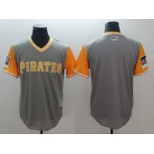 Pittsburgh Pirates Gray 2018 Players' Weekend Authentic Team Jersey
