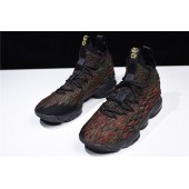 NIKE LEBRON 15 BHM BLACK MULTI COLOR AA3857-900