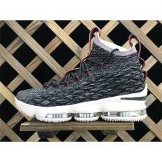 NIKE LEBRON 15 EP BLACK GREY RED 897649-003