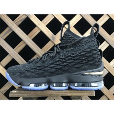 NIKE LEBRON 15 EP BLACK METALLIC GOLD AO1754-006