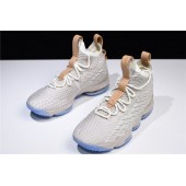 NIKE LEBRON 15 GHOST STRING VACHETTA TAN-SAIL 897648-200