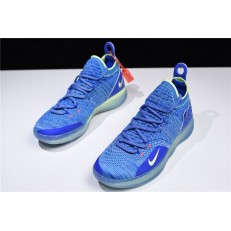 NIKE KD 11 EP PARANOID BRIGHT BLUE VOLT AO2605-900