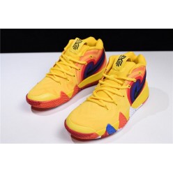 NIKE KYRIE 4 70S YELLOW MULTICOLOR 943807-700