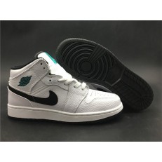 AIR JORDAN 1 MID GS HYPER JADE 554725-122
