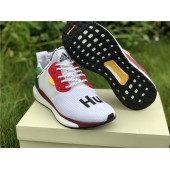 PHARRELL X ADIDAS SOLAR HU GLIDE WHITE RED BB8044
