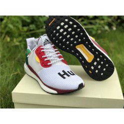 PHARRELL X ADIDAS SOLAR HU GLIDE WHITE RED BB8044