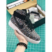 NIKE AIR FORCE 1 HI LX JUST DO IT BLACK AO5138-001
